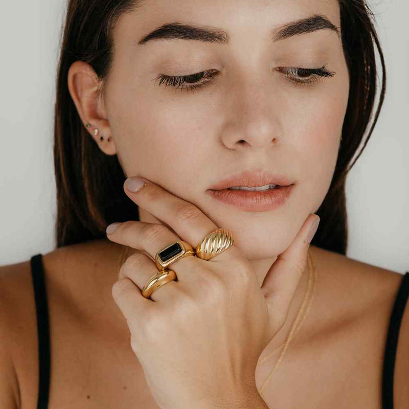 Anillo Voz Serena – Turquesa