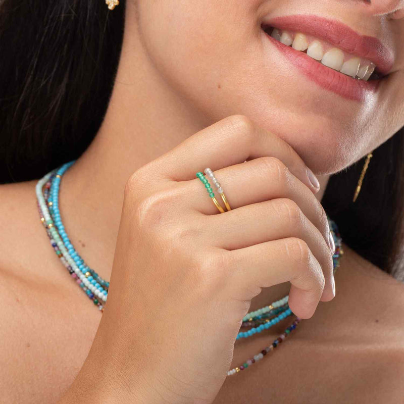 Anillo Sombra Vital – Ónix Negro