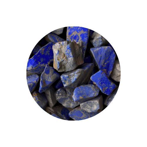 Lapislázuli en Bruto