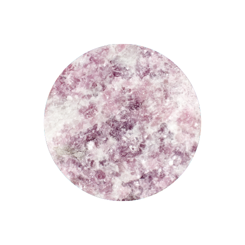 Mica Lepidolita en Bruto