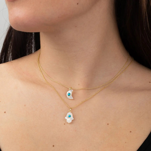 Collar Protective Hamsa