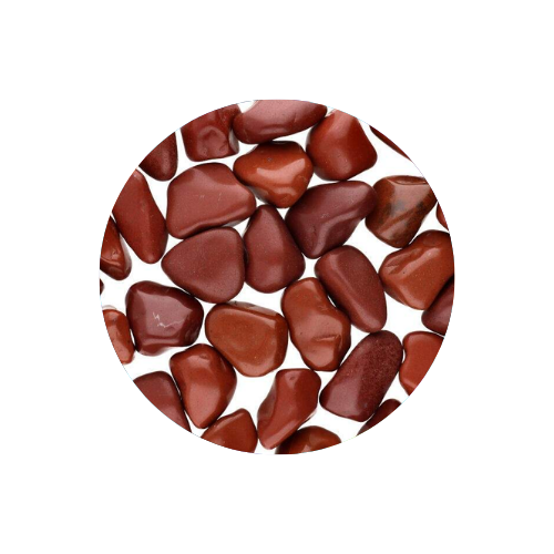 Rodado de Jaspe Rojo