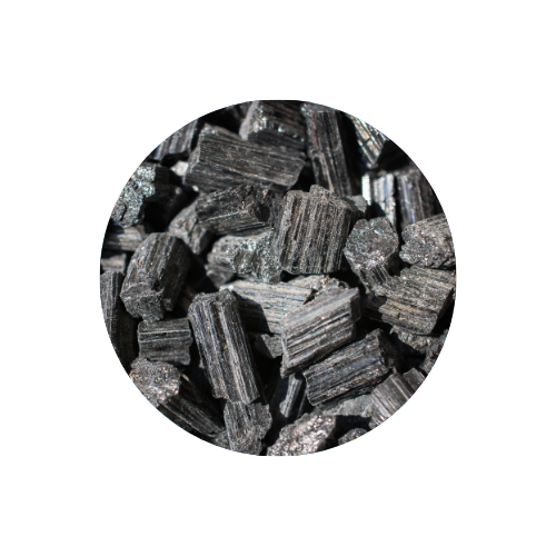 Turmalina Negra en Bruto