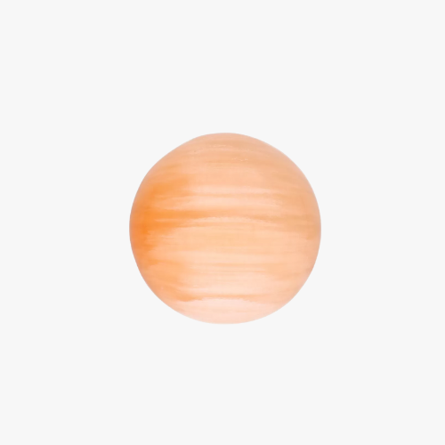 Rodado de Selenita Naranja