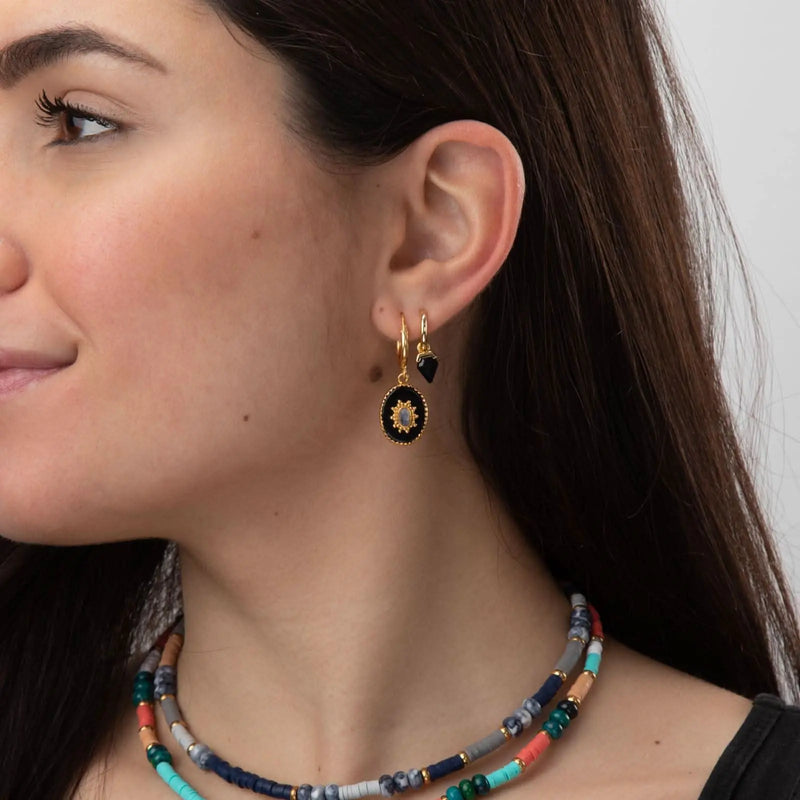 Pendientes Ocaso Celestial – Lapislázuli