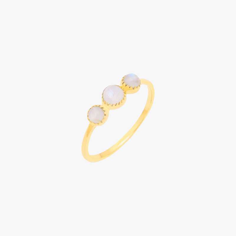 Anillo Luna Mística – Piedra Luna