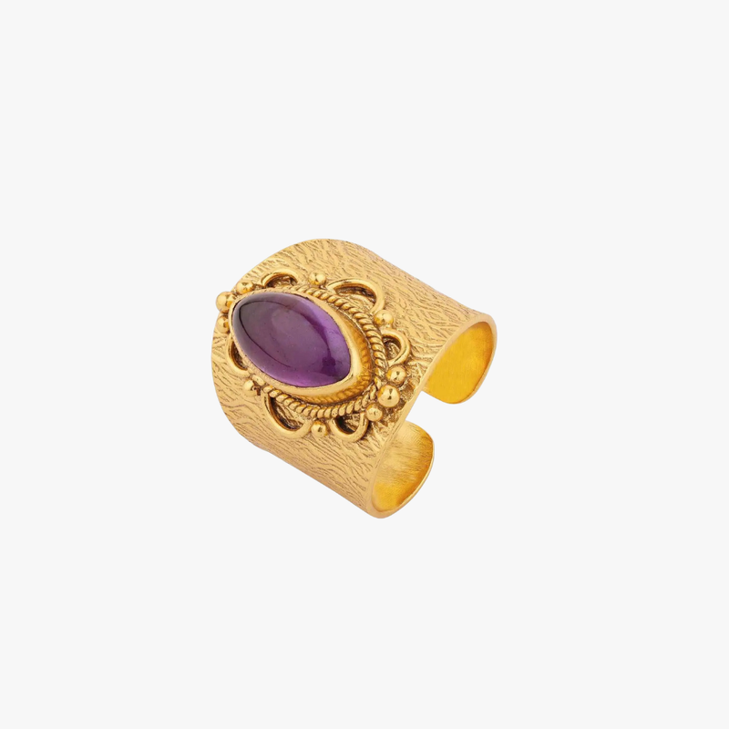 Anillo Armonía Violeta – Amatista