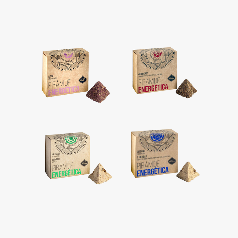 Pirámides Energéticas Sagrada Madre – Elige tu Variante (4 unidades)