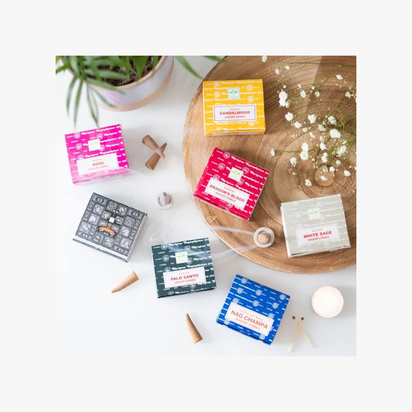 Conos de Incienso Satya – Elige tu aroma favorito