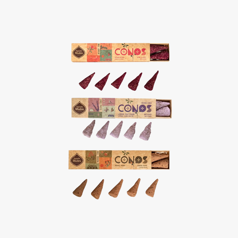 Conos de Incienso Sagrada Madre – Elige tu Variedad Artesanal