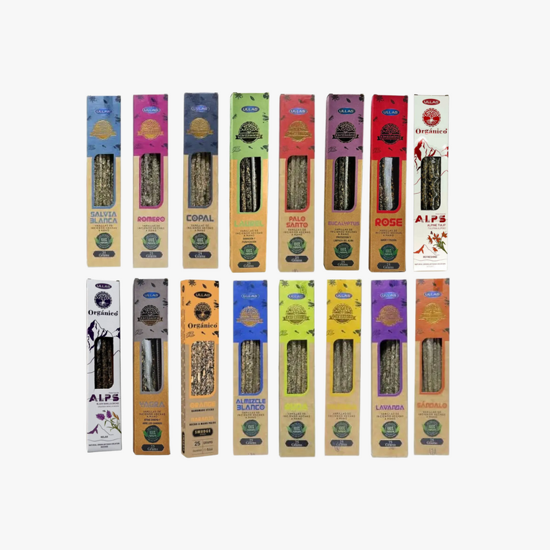 Incienso Orgánico Ullas 100% Natural
